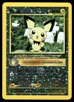 Pokemon Cards Pichu 35 Wizards Black Star Promos WOTC Promo NM *2 - Image 1