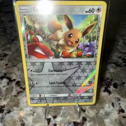Eevee - 48/68 - Reverse Holo Rare - Hidden Fates - Pokemon Card - Image 1