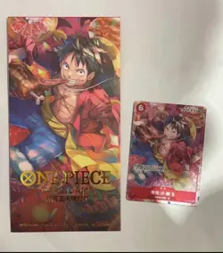 Promo Pack ONE PIECE Card Game Chinese New Year Red Packet Monkey D Luffy P-001 - Image 1