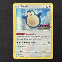 Snorlax Holo SWSH068 Prerelease Sword & Shield Promo Pokemon Card - Image 2