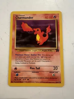 Charmander 50/82 1st Edition NM Near Mint Team Rocket Pokemon Card -near mint - Image 1