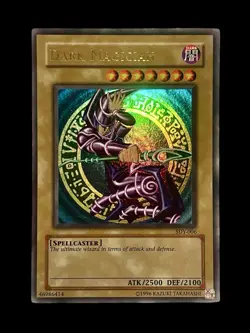 Yu-Gi-Oh Dark Magician Ultra Rare Holo Card SDY-006 - Image 1