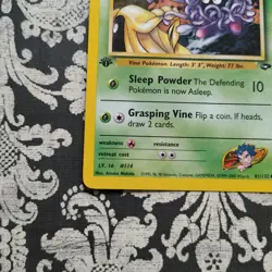Pokemon TCG Koga's Tangela Gym Challenge 81/132 Regular 1st Edition Common Card - Image 5
