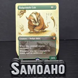 MTG Magic the Gathering Badgermole Cub 0326 Avatar The Last Airbender - Image 1