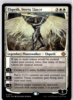 Elspeth, Storm Slayer Tarkir: Dragonstorm Regular NM M 0011 - Image 1