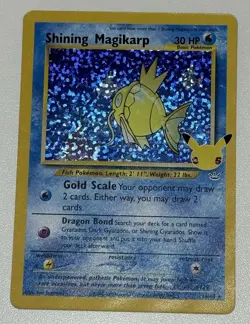Pokemon TCG Shining Magikarp 66/64 Holo Celebrations Classic Collection 2021 NM - Image 1