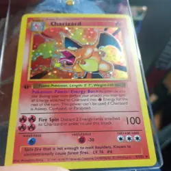 Pokemon TCG Charizard Base Set 4/102 Holo Unlimited Holo Rare - Image 3