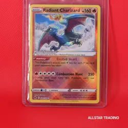 Radiant Charizard 020/159 Pokemon Crown Zenith Pokemon TCG - NM - Image 3