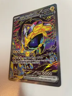 Pokemon TCG: 2025 Prismatic Evolutions SIR Iron Hands EX (154/131) - Image 3