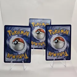 Pokemon Mega 2025 Fall Collector Chest Cosmo Foil Promos: Ralts, Kirlia, Riolu - Image 2