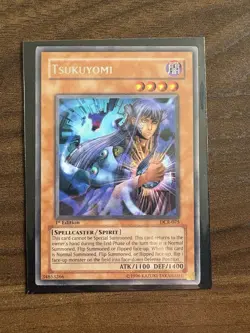 Yu-Gi-Oh! TCG Tsukuyomi DCR-075 Rare 1st Edition Near Mint - Image 1