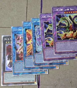 Yugioh - Quarter Century Stampede Lot Of 16 Platinum Secret Rare (Light Play) - Image 3