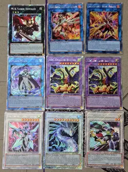 Yugioh - Quarter Century Stampede Lot Of 16 Platinum Secret Rare (Light Play) - Image 4