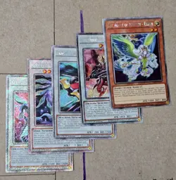 Yugioh - Quarter Century Stampede Lot Of 16 Platinum Secret Rare (Light Play) - Image 5