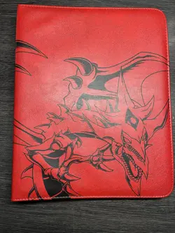 Yu-gi-oh Cardware Slifer The Sky Dragon Binder Side loaded Custom Art - Image 1