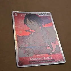 One Piece TCG Monkey D Luffy #ST01-012 Super Rare Starter Deck 1: Straw Hat Crew - Image 2