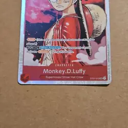 One Piece TCG Monkey D Luffy #ST01-012 Super Rare Starter Deck 1: Straw Hat Crew - Image 5