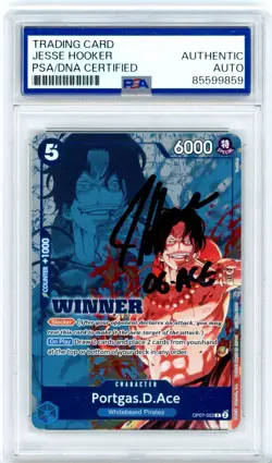 PSA Jesse Hooker Portgas.D.Ace (Winner Pack 2024 Oct.-Dec.) OP07-053 One Piece - Image 1