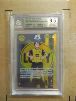 One Piece x BVB Borussia Dortmund Promo Card Monkey D. Luffy St13-003 - Bgs 9.5 - Image 1