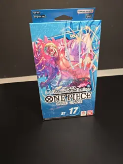 One Piece Card Game Starter Deck Blue Donquixote Doflamingo ST-17 English Sealed - Image 1