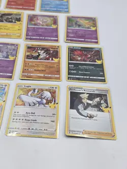 Pokemon Celebrations | 15 Card Lot! | Mew, Lugia, Dialga, Ho-oh, Groudon - Image 4