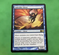 Magic the Gathering Galerider Sliver M14 57/249 Rare Nr Mint - Image 1