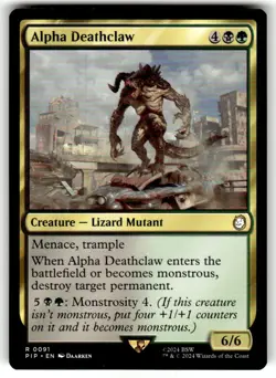 Alpha Deathclaw R Universes Beyond: Fallout 91 NM - Image 1