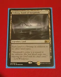 Magic: The Gathering Urborg, Tomb of Yawgmoth M15 Rare Land Card 249 - Image 1