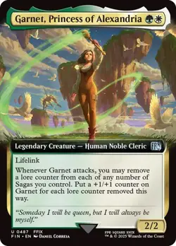 Garnet, Princess of Alexandria EXTENDED - 0487 - Uncommon Final Fantasy FIN MTG - Image 1
