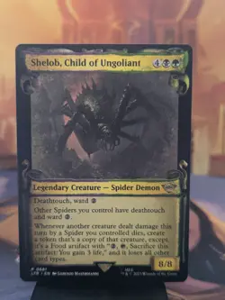 Shelob, Child of Ungoliant (Showcase Scrolls) Universes Beyond: Lord of the Ring - Image 1