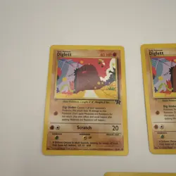 (Lot Of 3) Pokemon TCG - DIGLETT - 1ST EDITION - 52/82 - TEAM ROCKET (2000) WOTC - Image 2