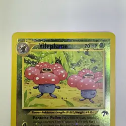 Pokemon TCG Vileplume 17/18 LP Southern Islands Reverse Holo English - Image 2