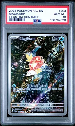 Magikarp 203/193 Illustration Rare Pal En-paldea Evolved Pokemon PSA 10 *020 - Image 1