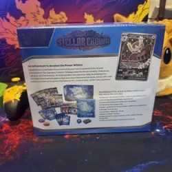 NEW Pokemon TCG: Stellar Crown Pokemon Center Exclusive Elite Trainer Box ETB - Image 3