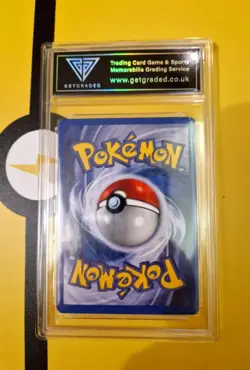 2001 Pokemon Neo Discovery 1st Edition WOTC Politoed Holo 8/75 GetGraded 8 - Image 2