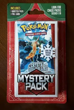 Pokemon Walmart Holiday Mystery Pack Seeded Chase 1:10 Sealed - Image 1