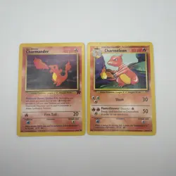 1999 Pokemon TCG - Charmander And Charmeleon - Base Set - 50/82 24/102 - Image 1