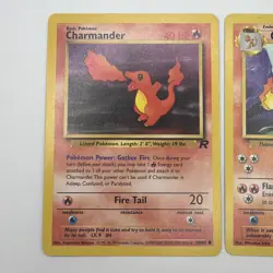 1999 Pokemon TCG - Charmander And Charmeleon - Base Set - 50/82 24/102 - Image 2
