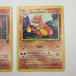1999 Pokemon TCG - Charmander And Charmeleon - Base Set - 50/82 24/102 - Image 3