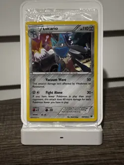 Lucario 63/124 Holo XY Pokemon TCG Sealed Promo w/ Bisharp 64/114 Zoroark 91/162 - Image 3