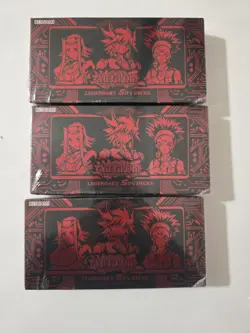 3x Yu-Gi-Oh 2025 Legendary 5D's Decks Box Set FACTORY SEALED! - Image 1