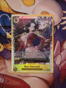 One Piece TCG Boa Hancock Super Rare OP14-112 ENG NM - Image 1