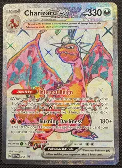 NM Charizard ex - Full Art Holo SVP056 Scarlet & Violet Promo Card - Image 1
