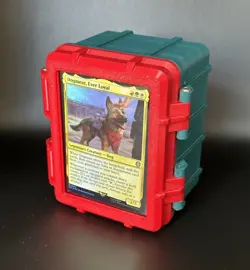 MTG Commander Deck Box with Toploader Lock - Holds 100+ Sleeved Cards - Image 3