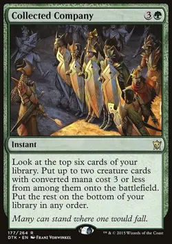 Collected Company - Dragons of Tarkir | MTG Card - Image 3