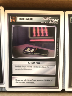 🔥Star Trek CCG 1995 Beta ~2,700 Bulk Cards - White Border (WB) 🔥 - Image 3
