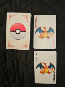 Rare Charizard Joker Playing Poker Cards - Great Condition - Image 3