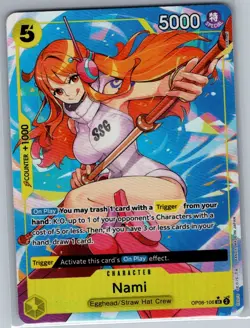 Nami OP08-106 Alt Art Two Legends - One Piece Card Game - NM - Image 1