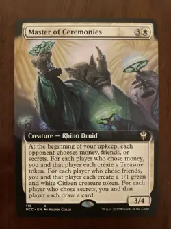 Master of Ceremonies Commander: Streets of New Capenna Regular Card 119 NM - Image 1
