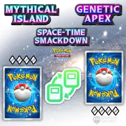 Pokemon TCG Pocket, 4 Diamond EX Card, Pokemon Trading Card - Image 1